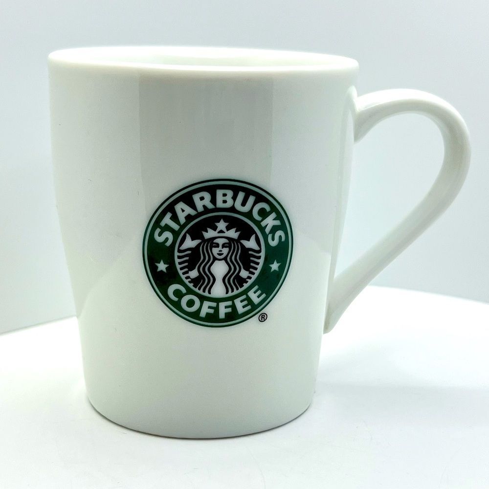 Starbucks Coffee ~ 2007 ~ 8oz White Ceramic Logo Mug Cup Tea